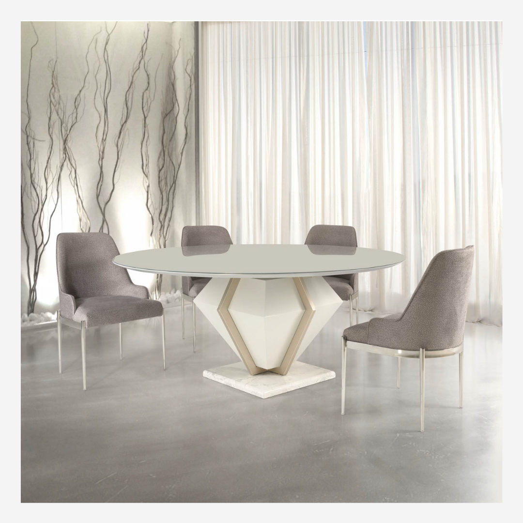 Diamond B. Dining Table