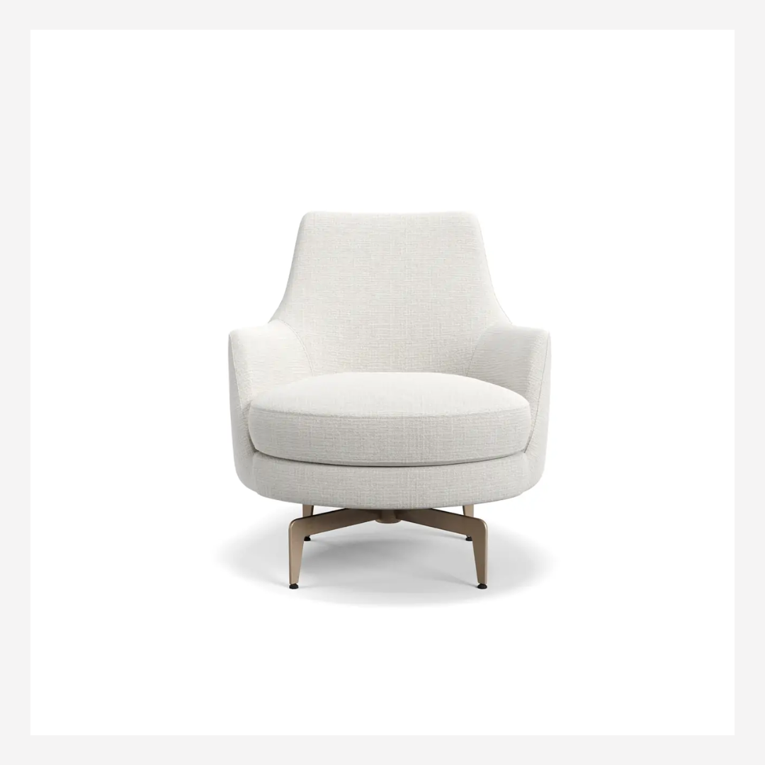 Aghata Accent Chair & Ottoman