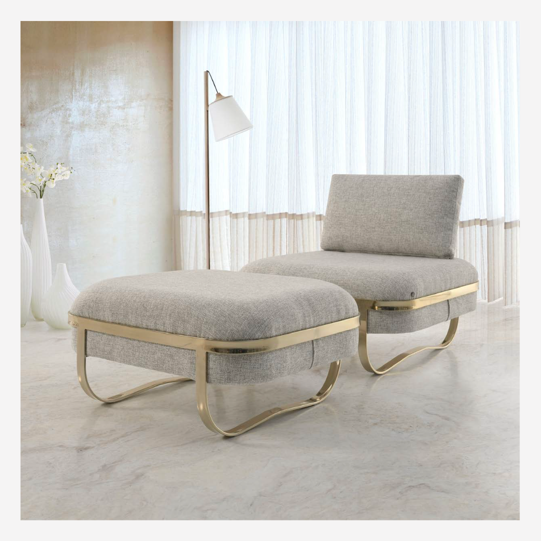 Nebula Accent Chair & Ottoman