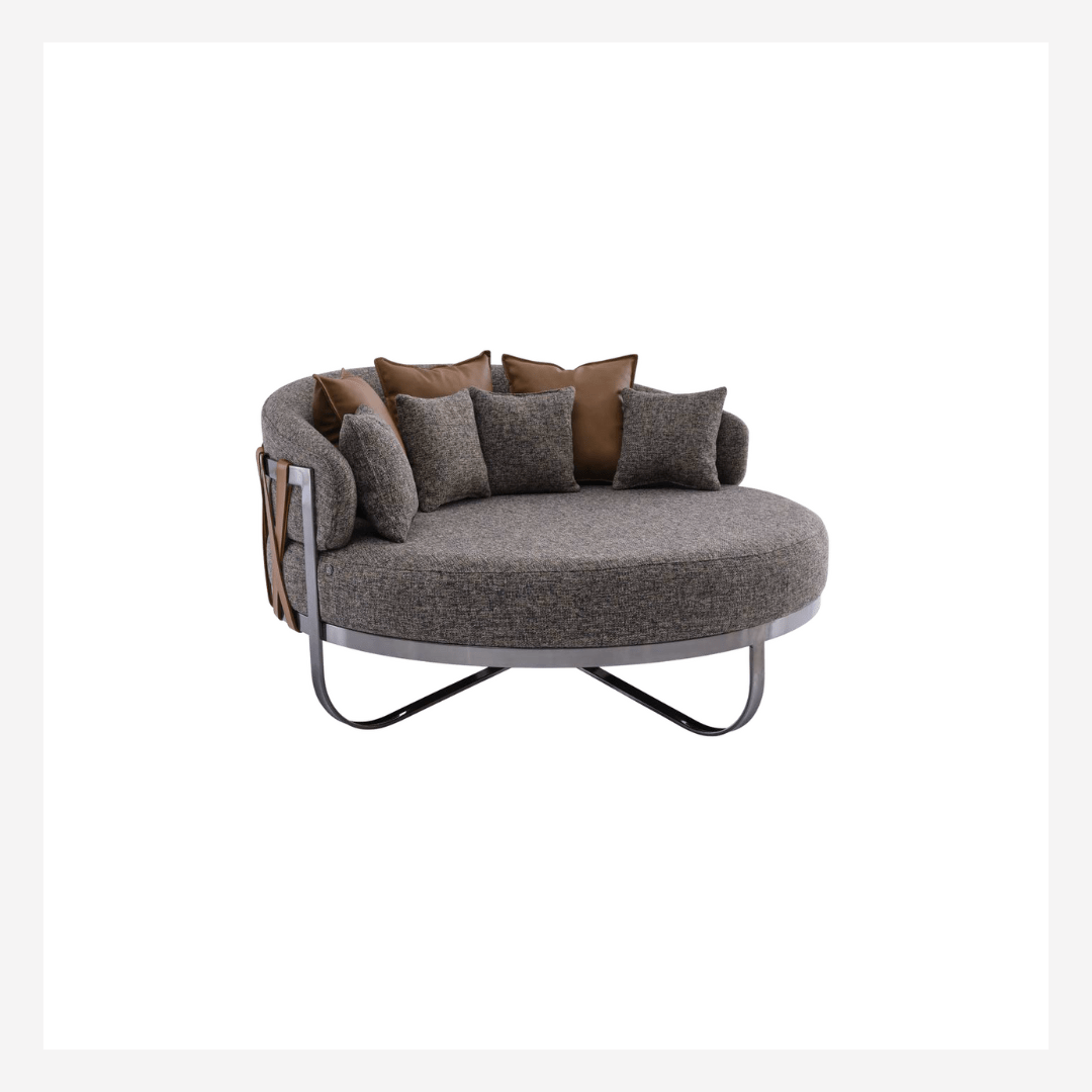 Azaleia Accent Chair & Chaise - LUXUS MAISON