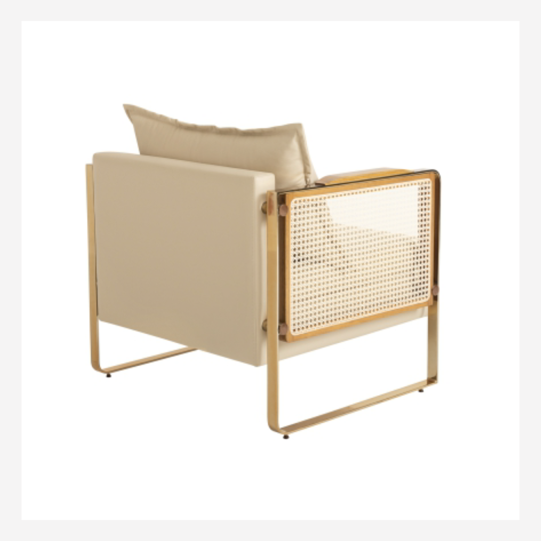 Ari Accent Chair & Ottoman