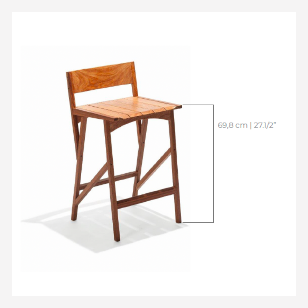 Atibaia Indoor & Outdoor Stool