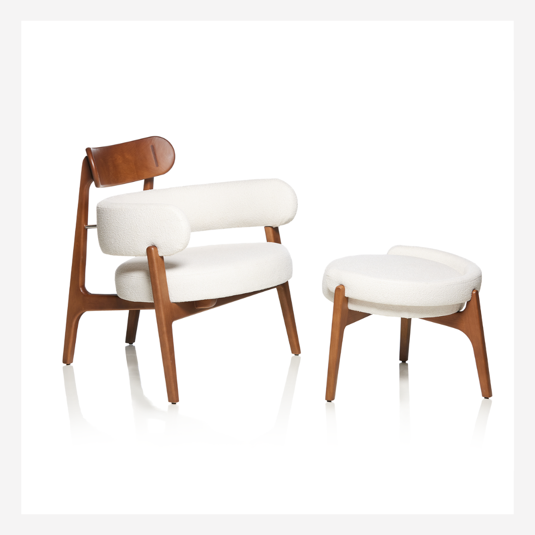 Lapa Accent Chair & Ottoman
