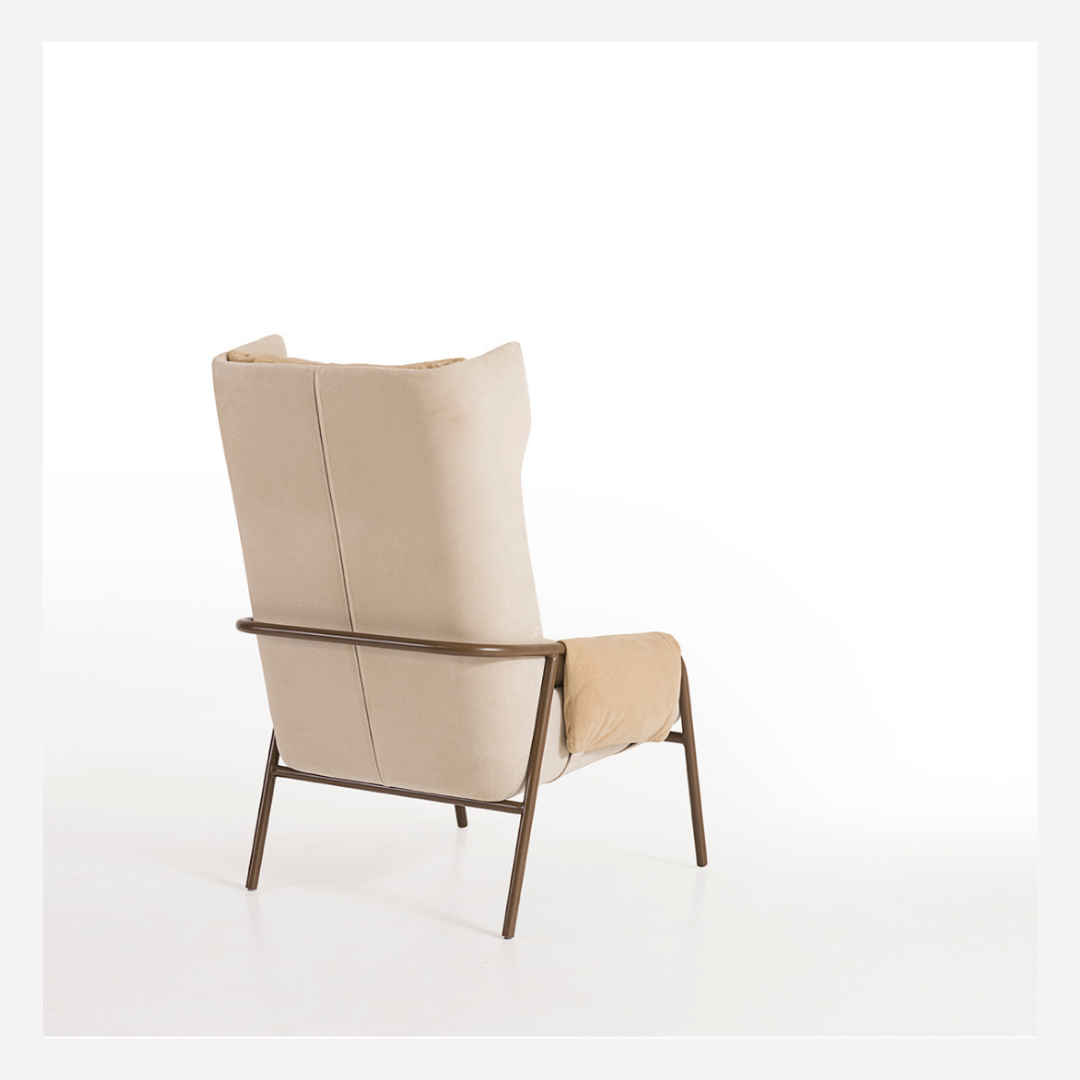 Goya Accent Chair & Ottoman