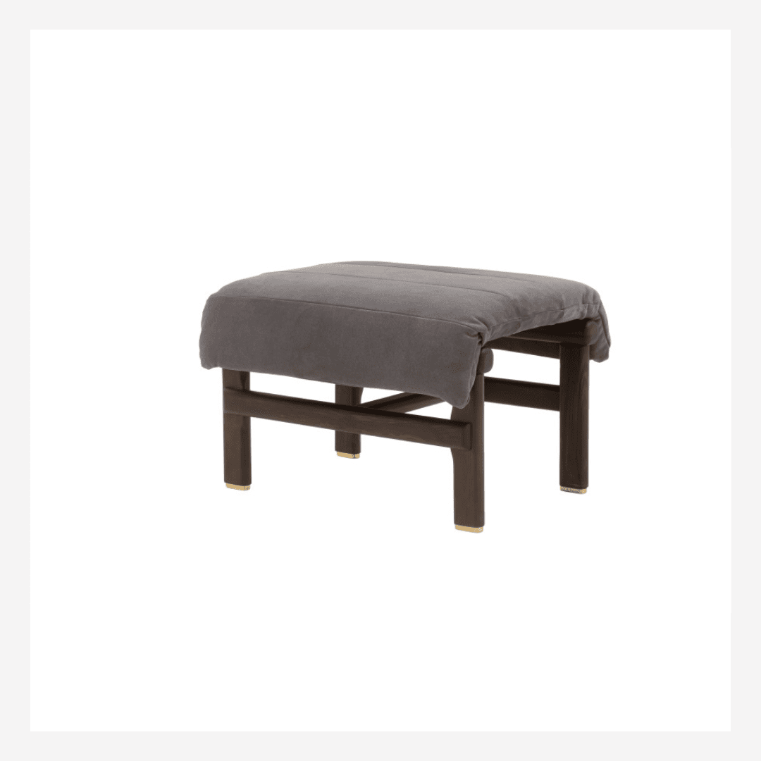 Finlandesa Accent Chair & Ottoman - LUXUS MAISON
