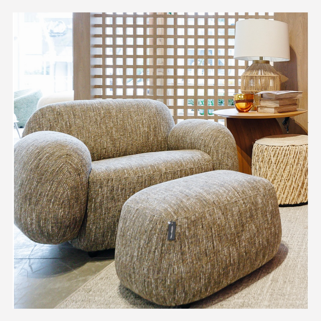 Harper Accent Chair & Ottoman