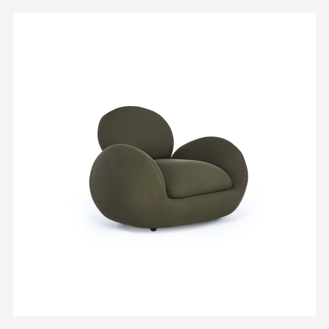 Orbe Accent Chair & Ottoman