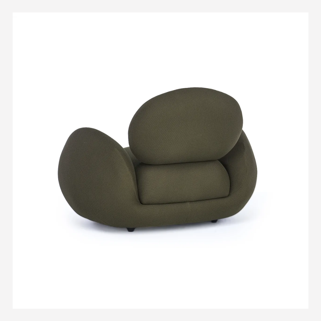 Orbe Accent Chair & Ottoman