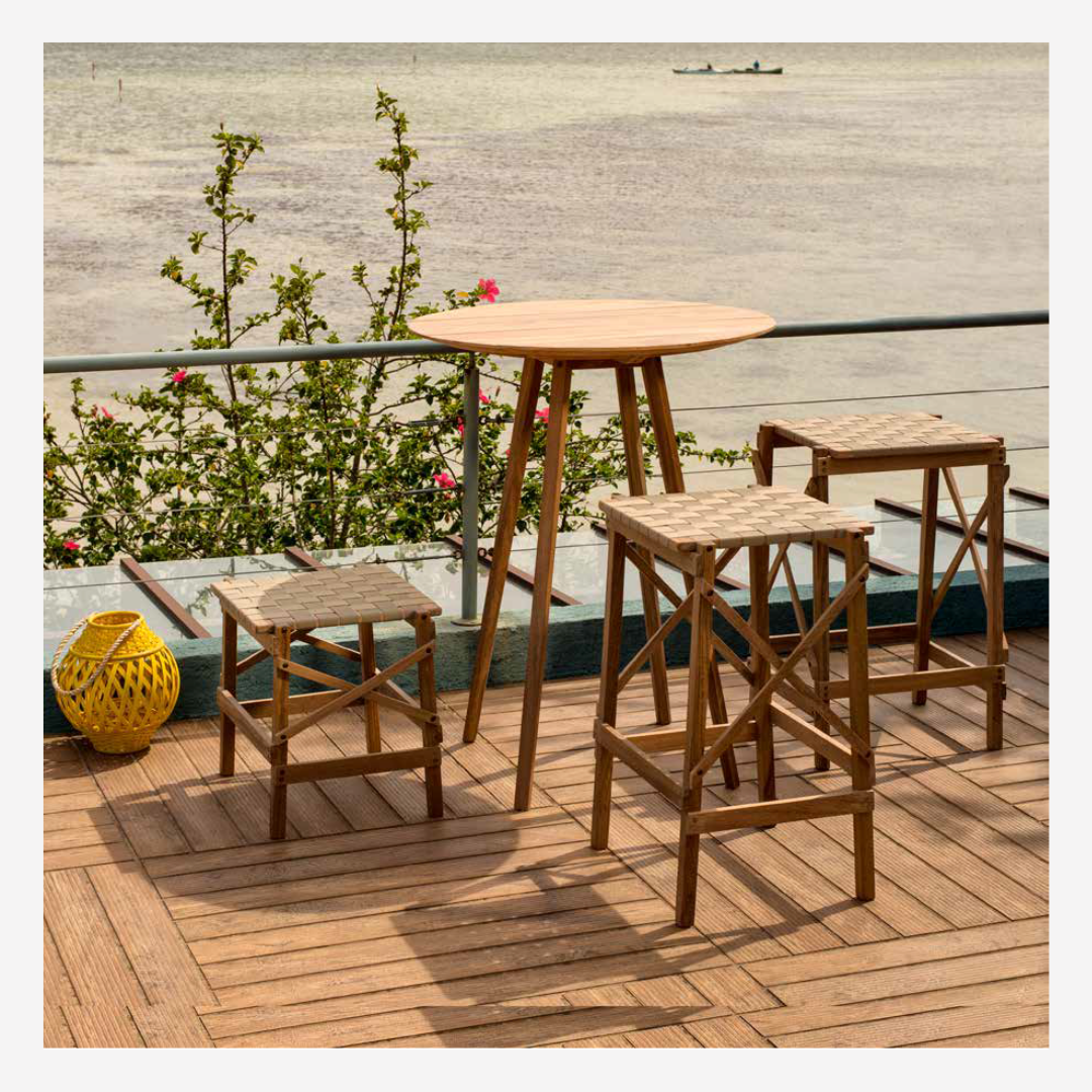 Maresias Indoor & Outdoor Stool