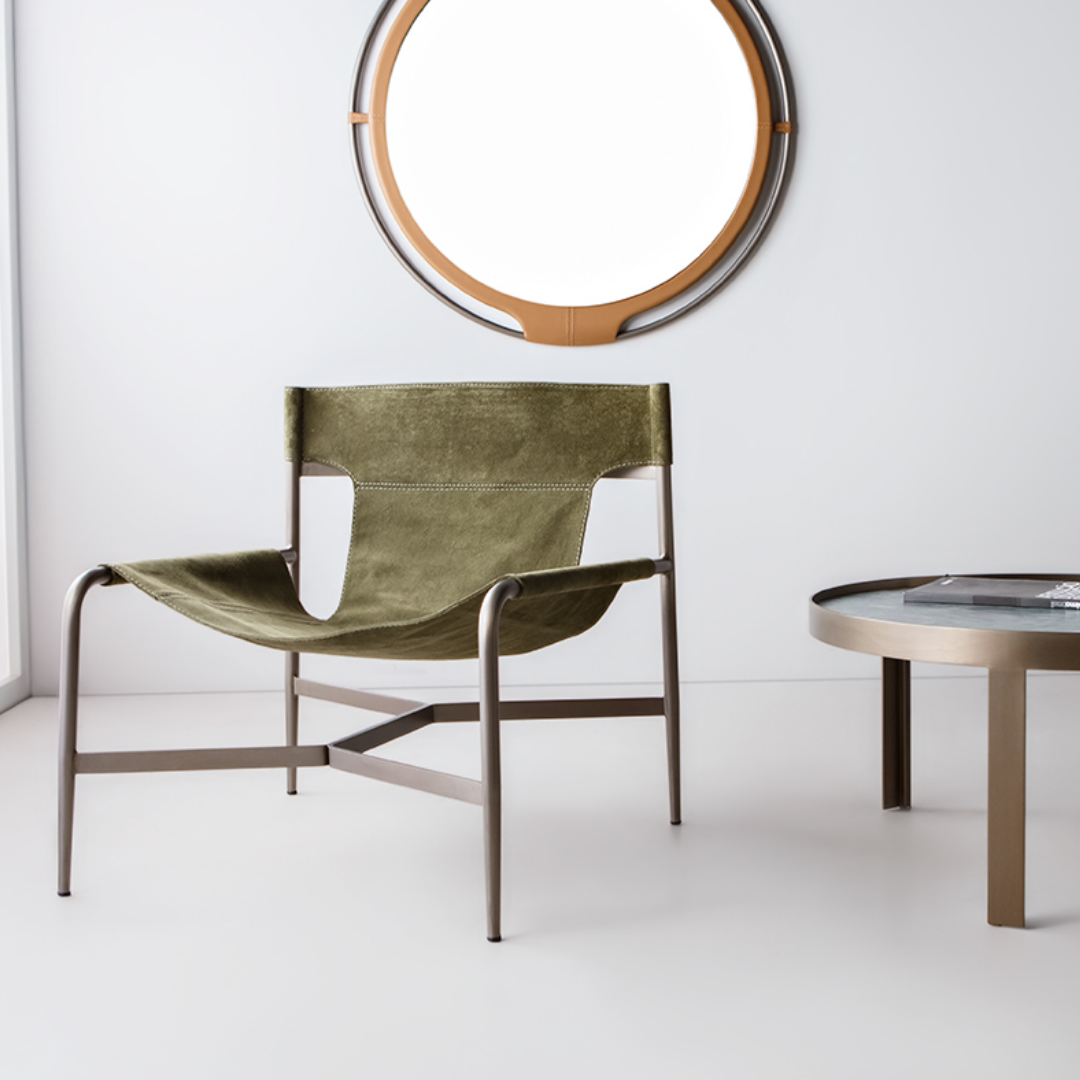 Bruta Accent Chair & Ottoman