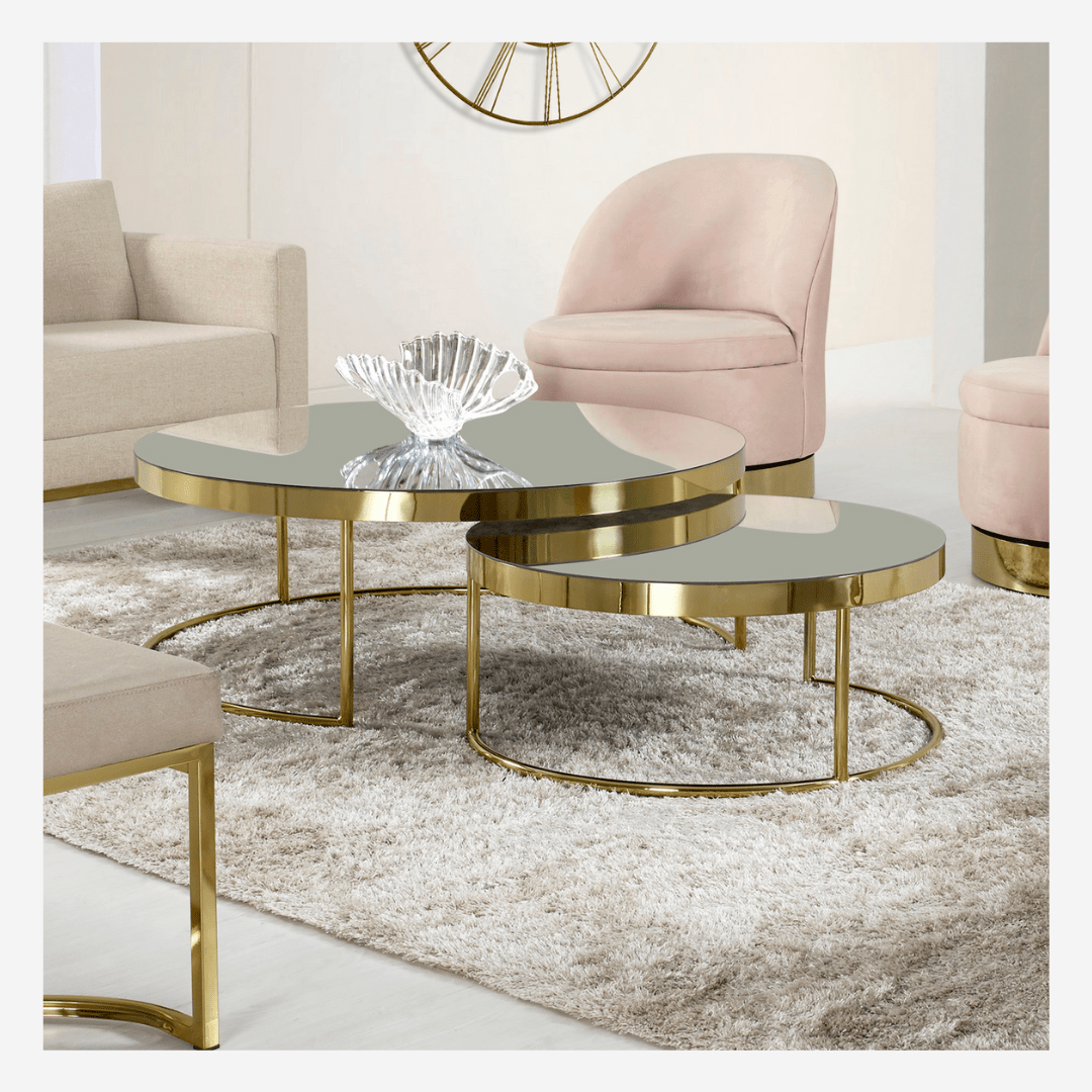 Florença Coffee & Side Table - LUXUS MAISON