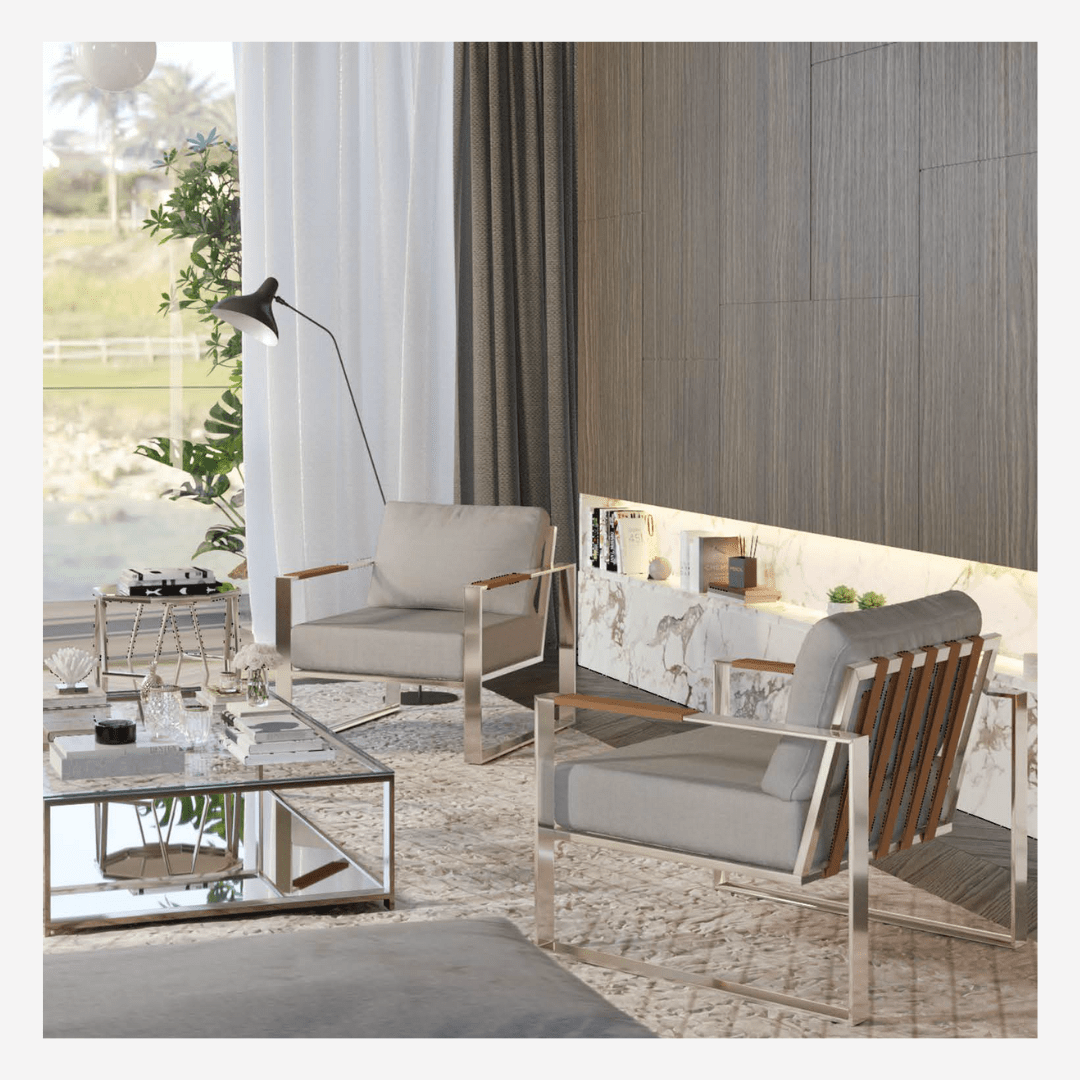Gaia Coffee & Side Table - LUXUS MAISON