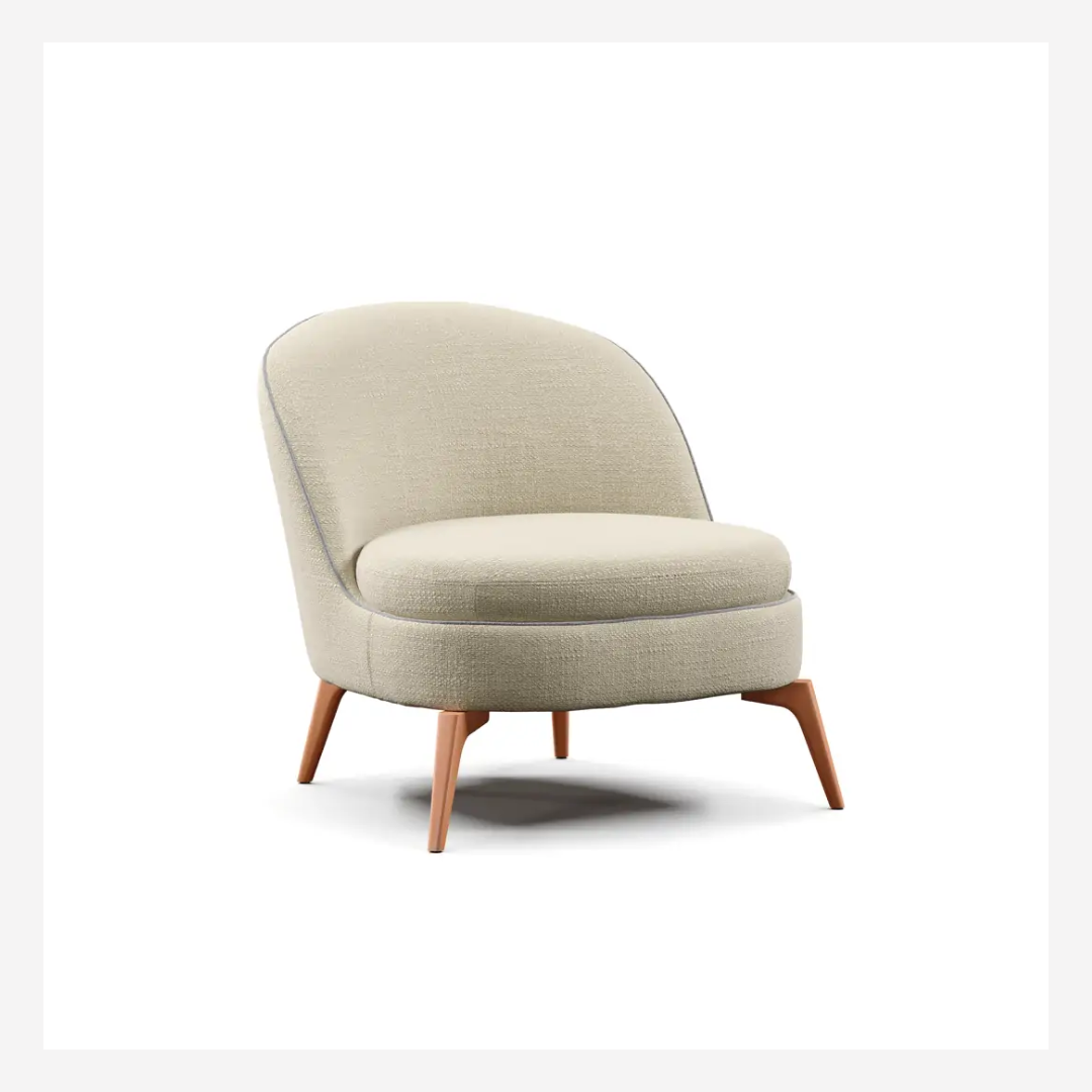 Edessa Accent Chair & Ottoman