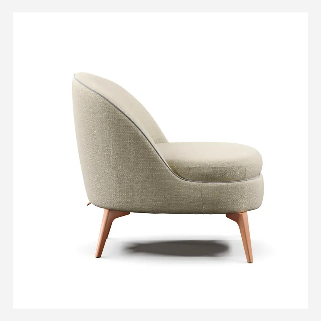 Edessa Accent Chair & Ottoman