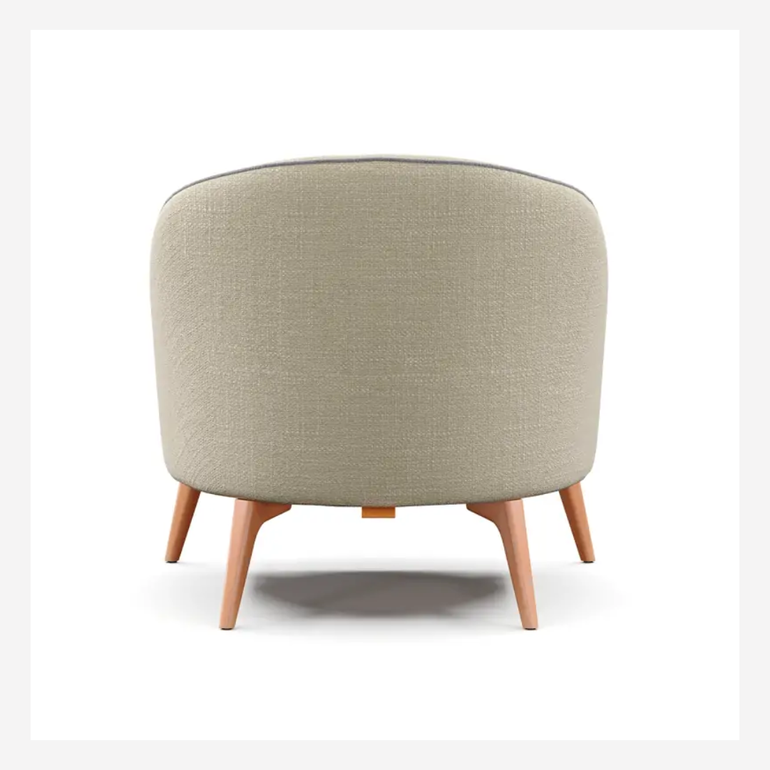 Edessa Accent Chair & Ottoman