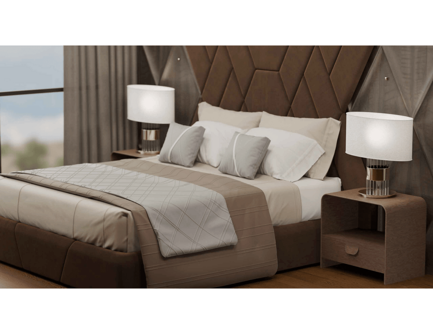 Arco Nightstand - LUXUS MAISON