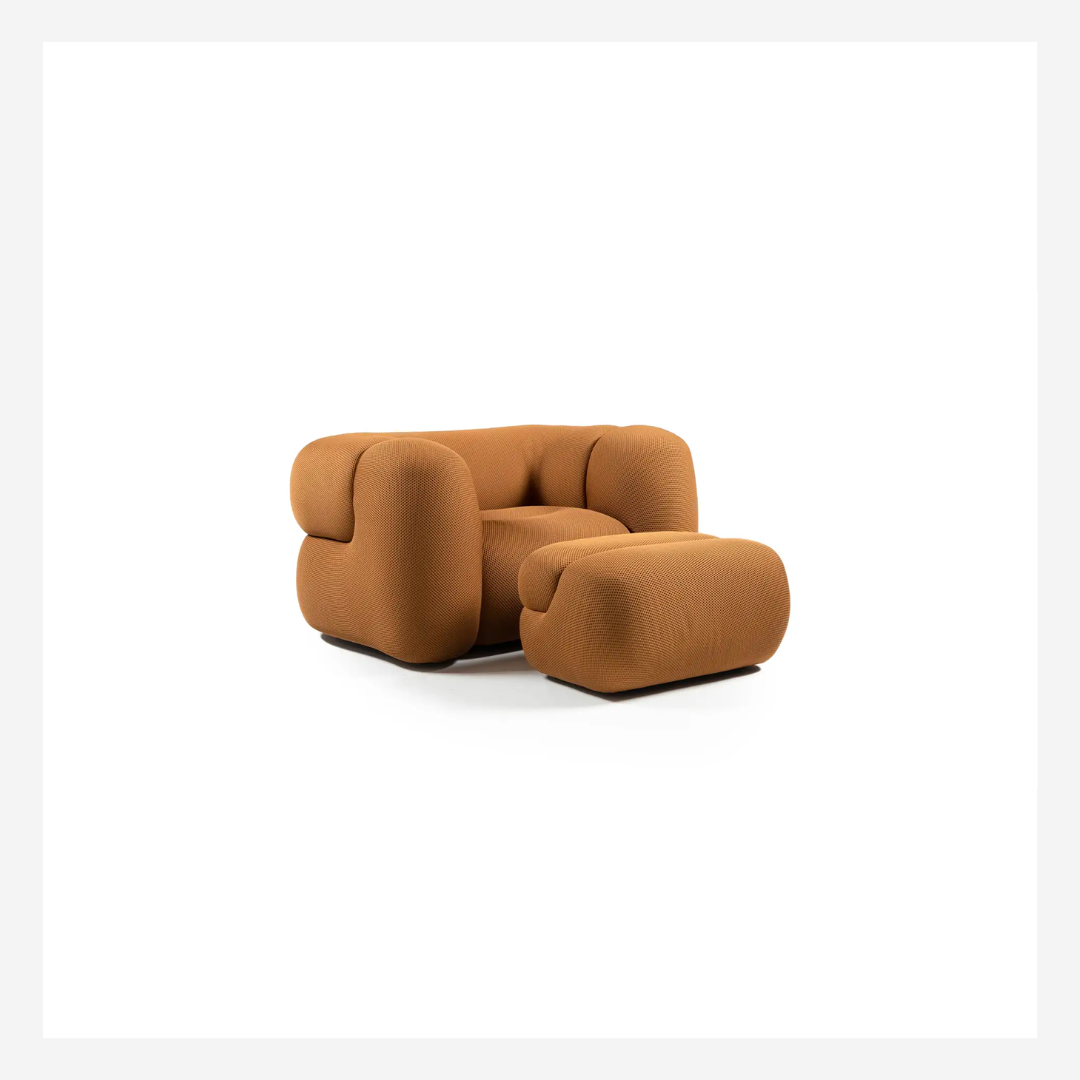 Pomme Accent Chair & Ottoman