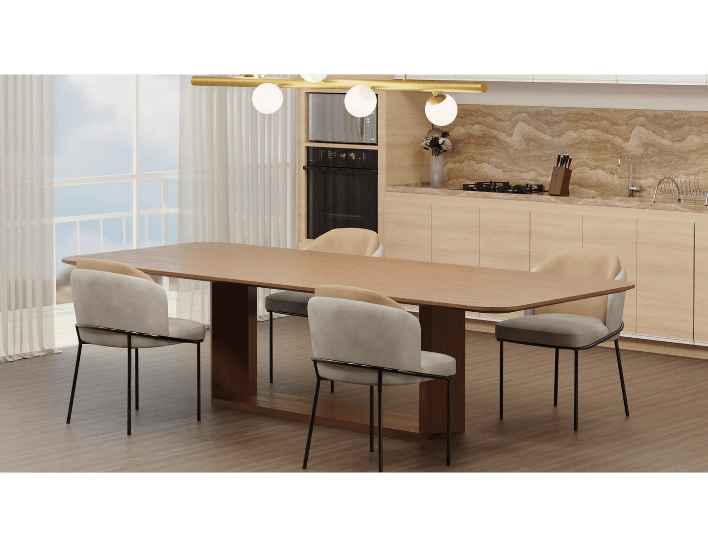 Roccia Arb Dining Table - LUXUS MAISON