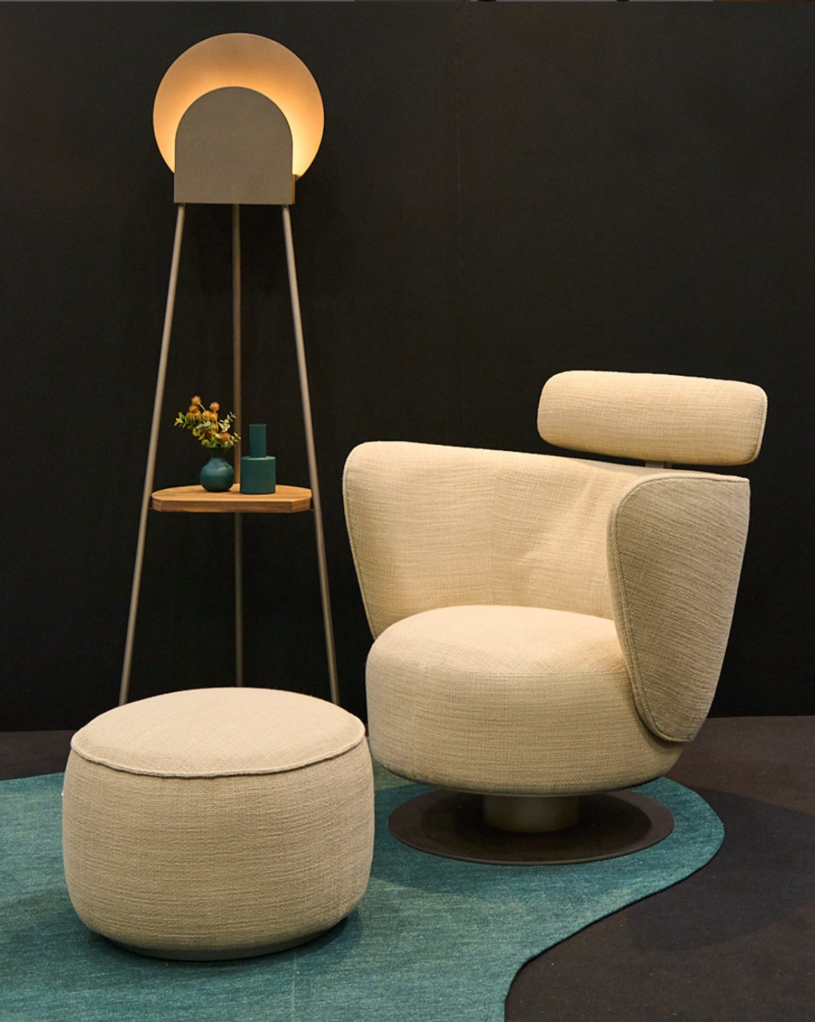 Agatha A. Accent Chair & Ottoman