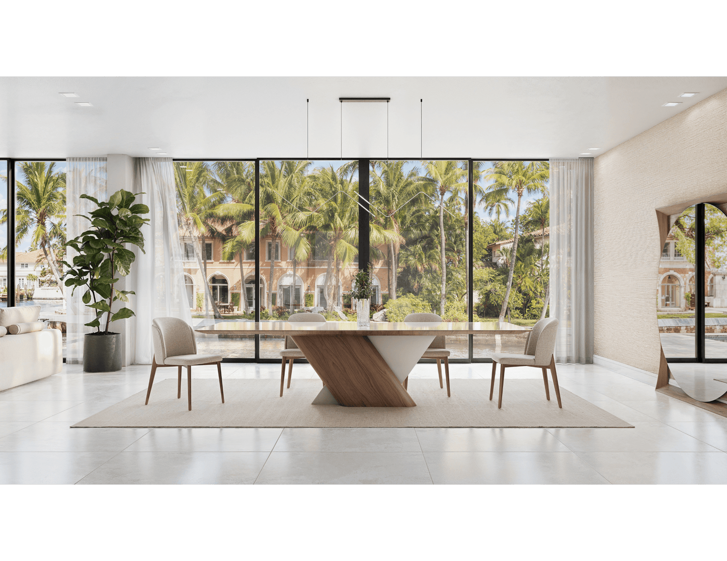 Volpi Dining Table - Luxus Maison