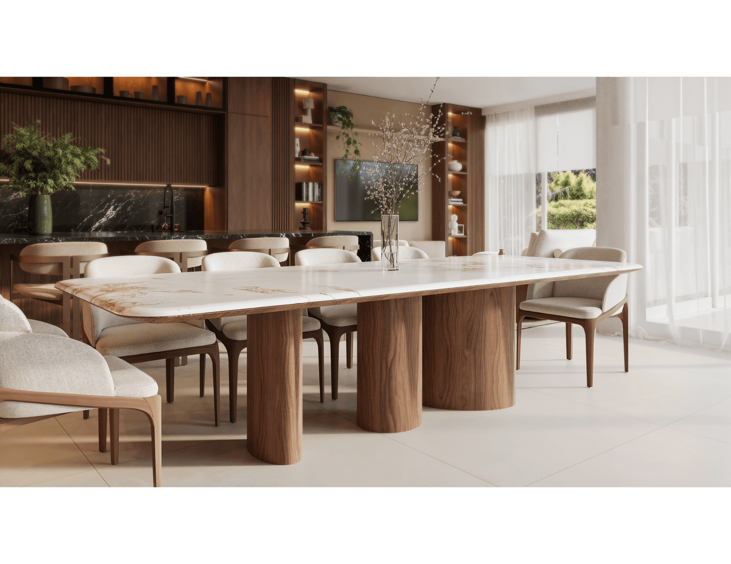 Yott Dining Table - Luxus Maison