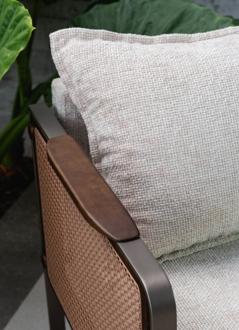 Ari Accent Chair & Ottoman