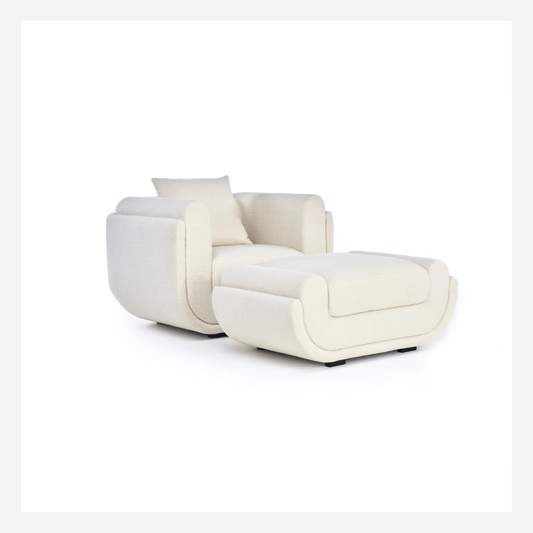 Arlo Accent Chair & Ottoman