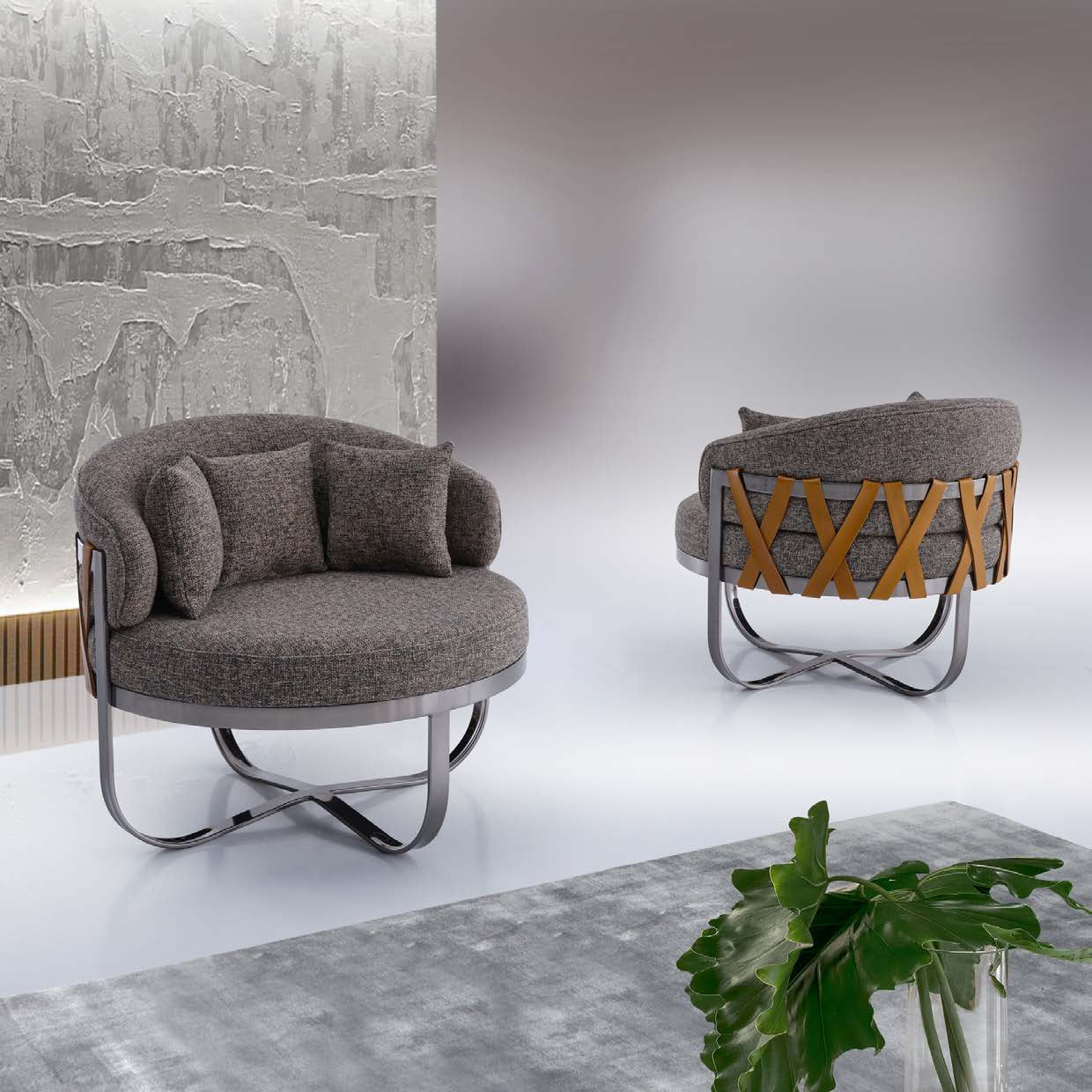 Azaleia Accent Chair & Chaise