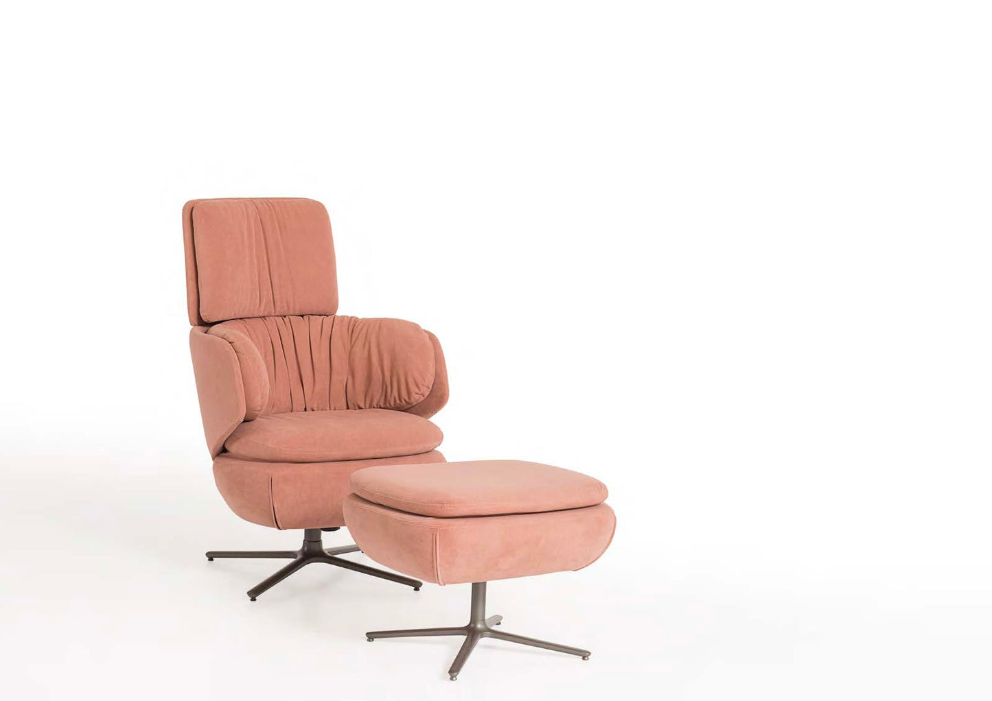 Beca Accent Chair & Ottoman