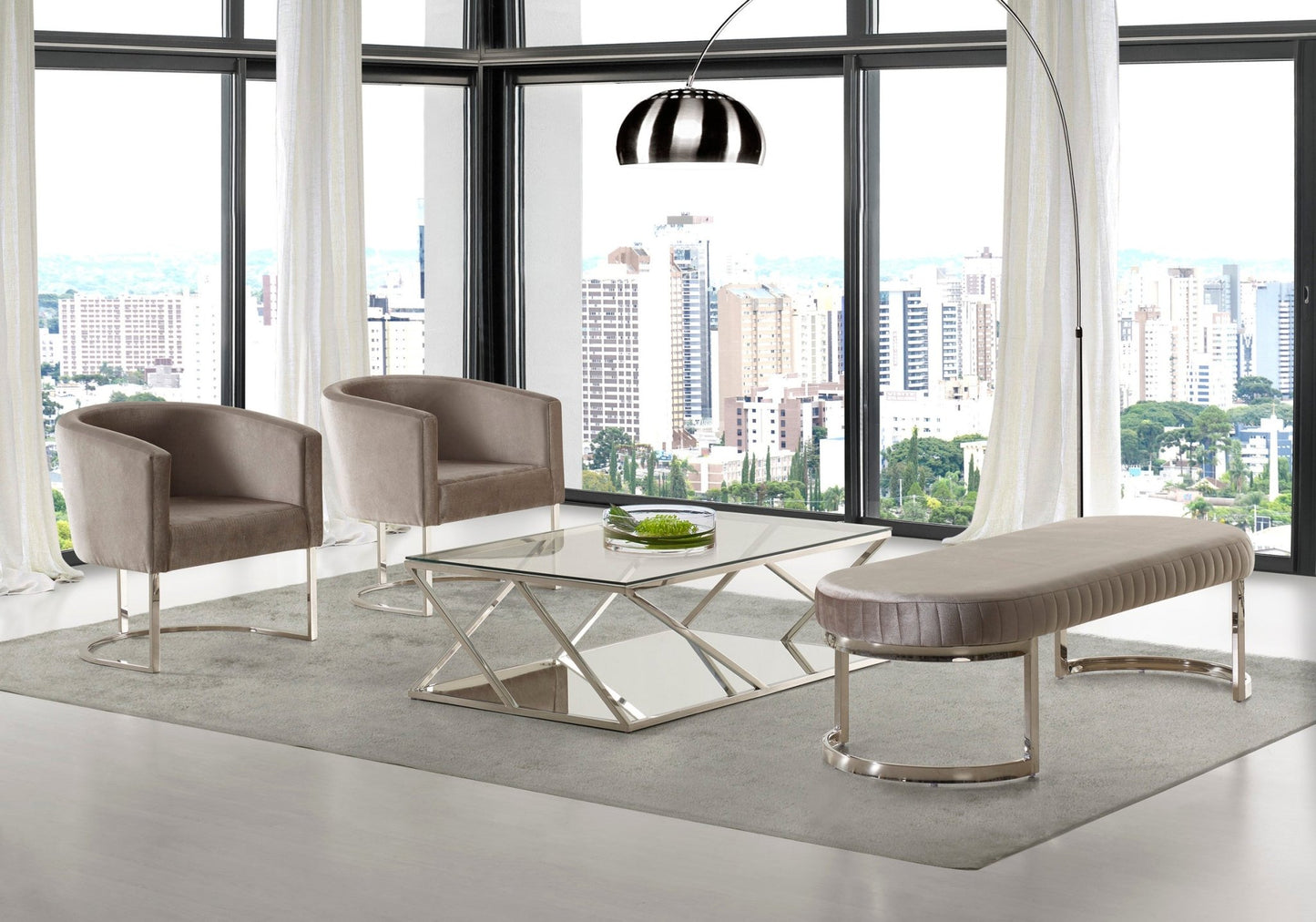 Dominique Accent Chair - LUXUS MAISON