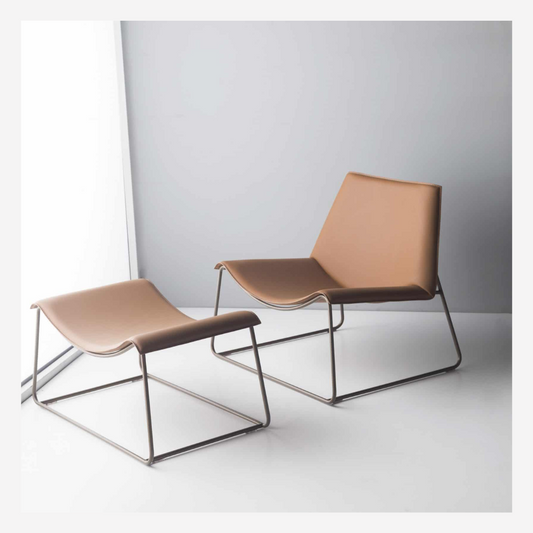 Evo Accent Chair & Ottoman