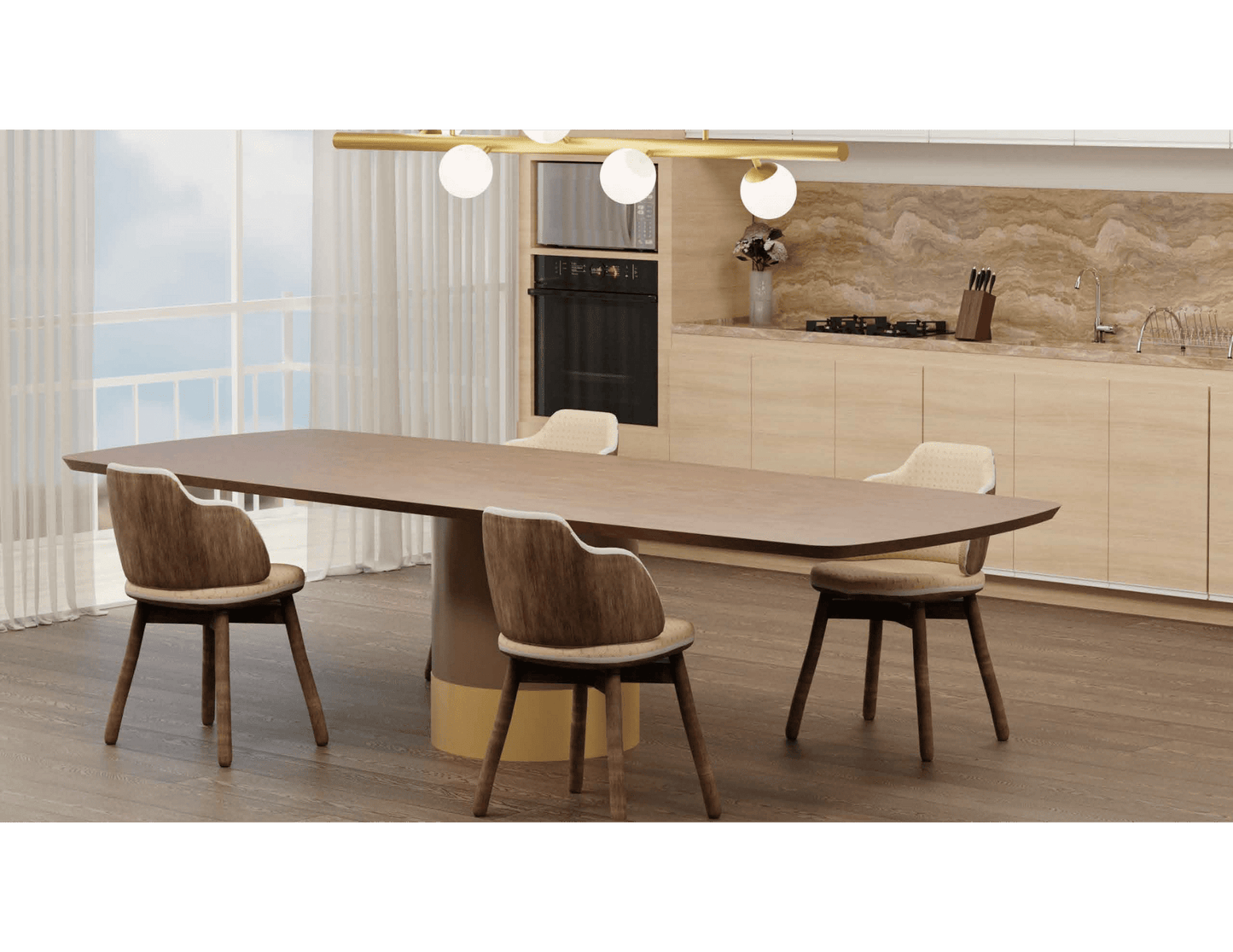 Incanto Arb Dining Table - LUXUS MAISON