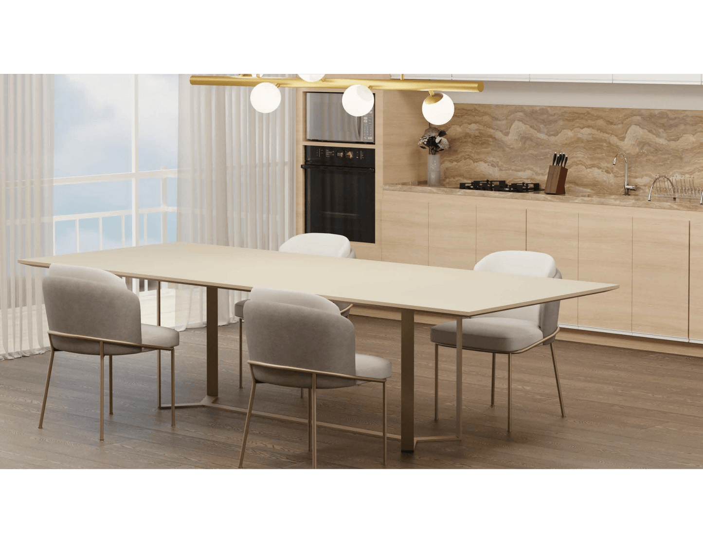 Luce Arb Dining Table - LUXUS MAISON