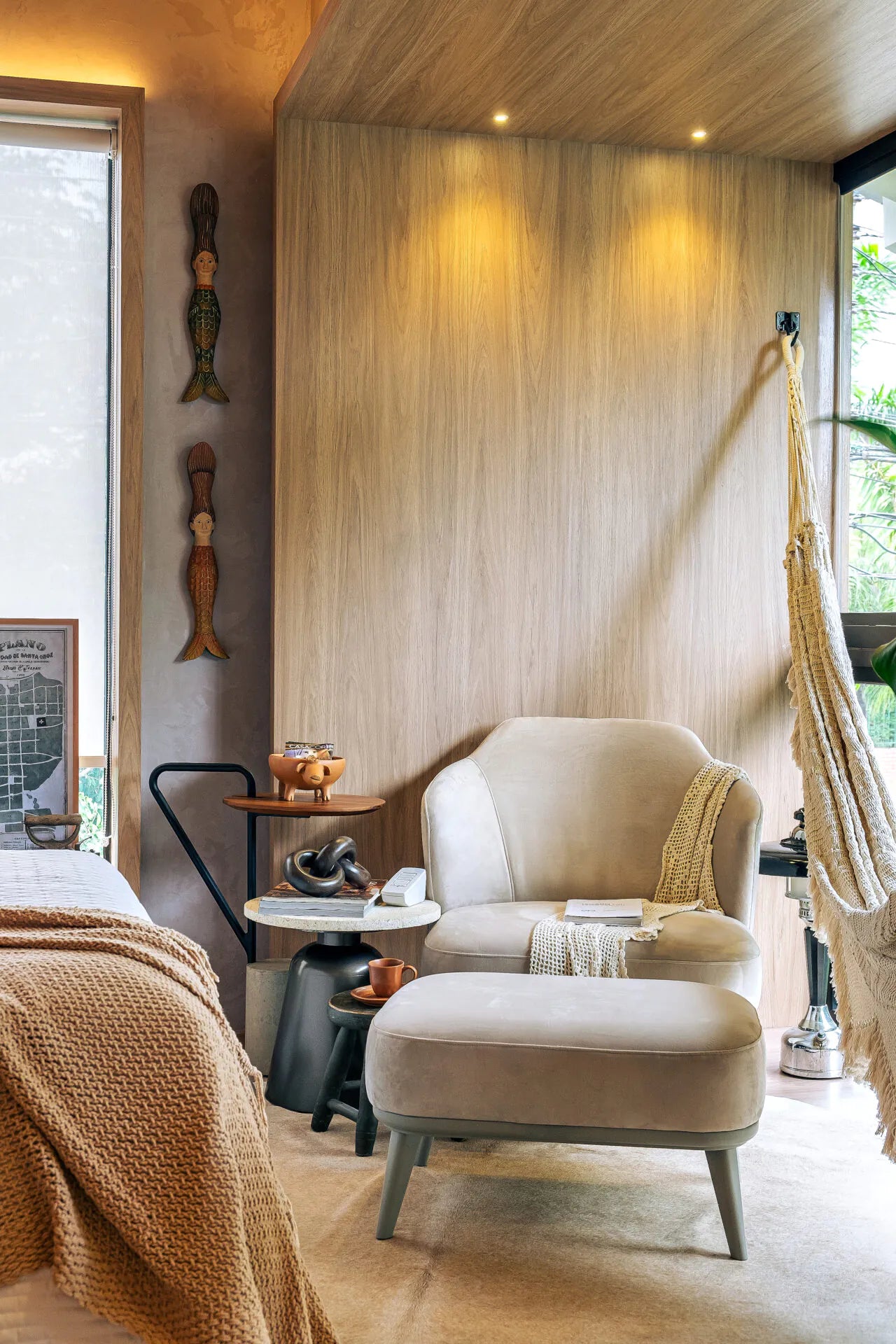 Messina Accent Chair & Ottoman