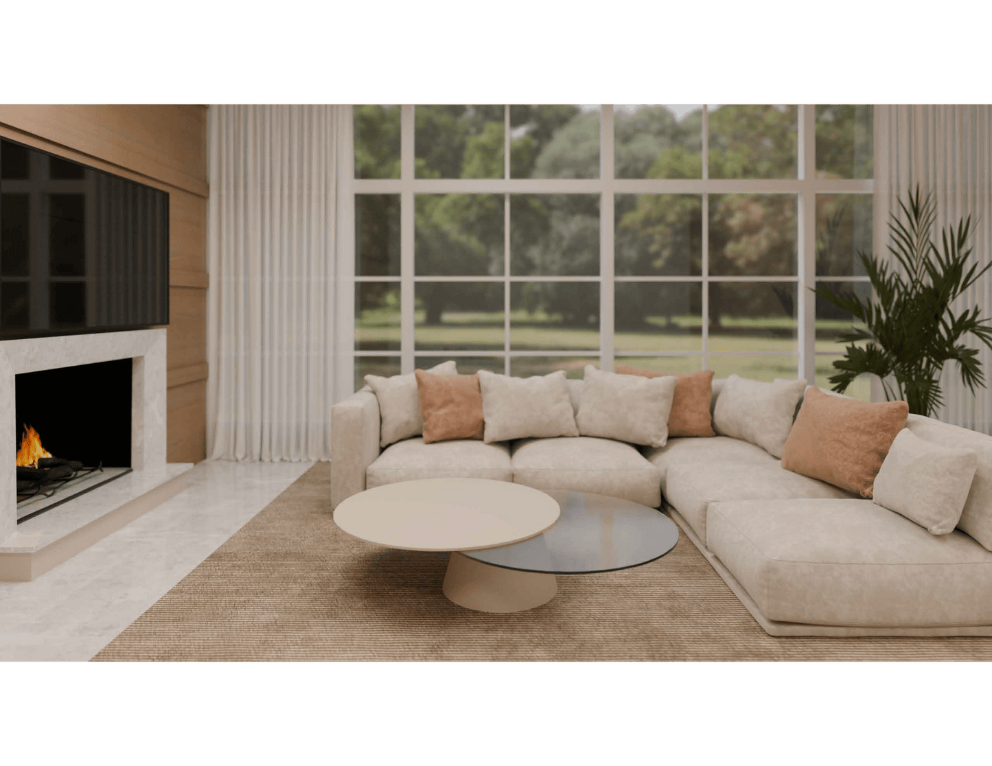 Milanese Coffee Table - LUXUS MAISON
