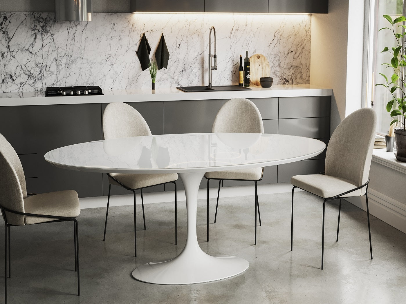 Saarinen S. Dining Table