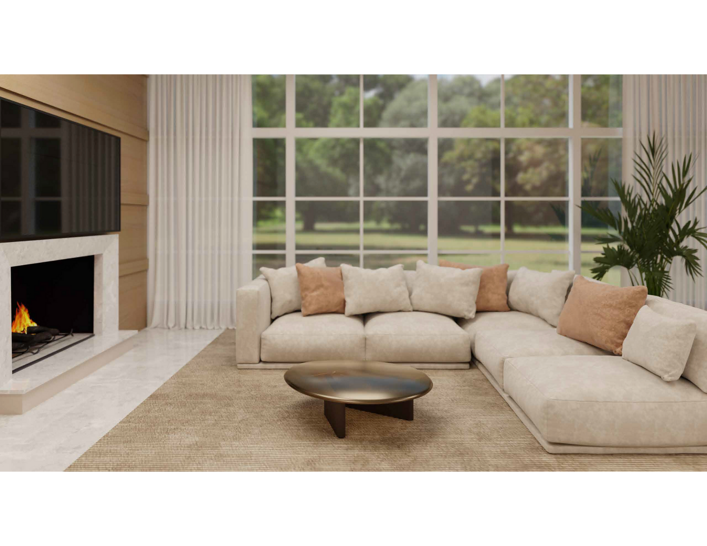 Tramonto Arb Coffee Table