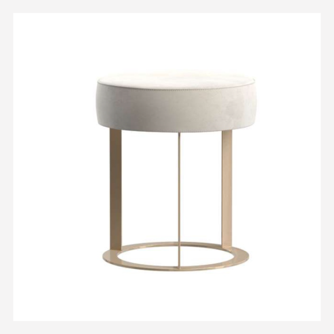 Zimmer Ottoman & Side Table