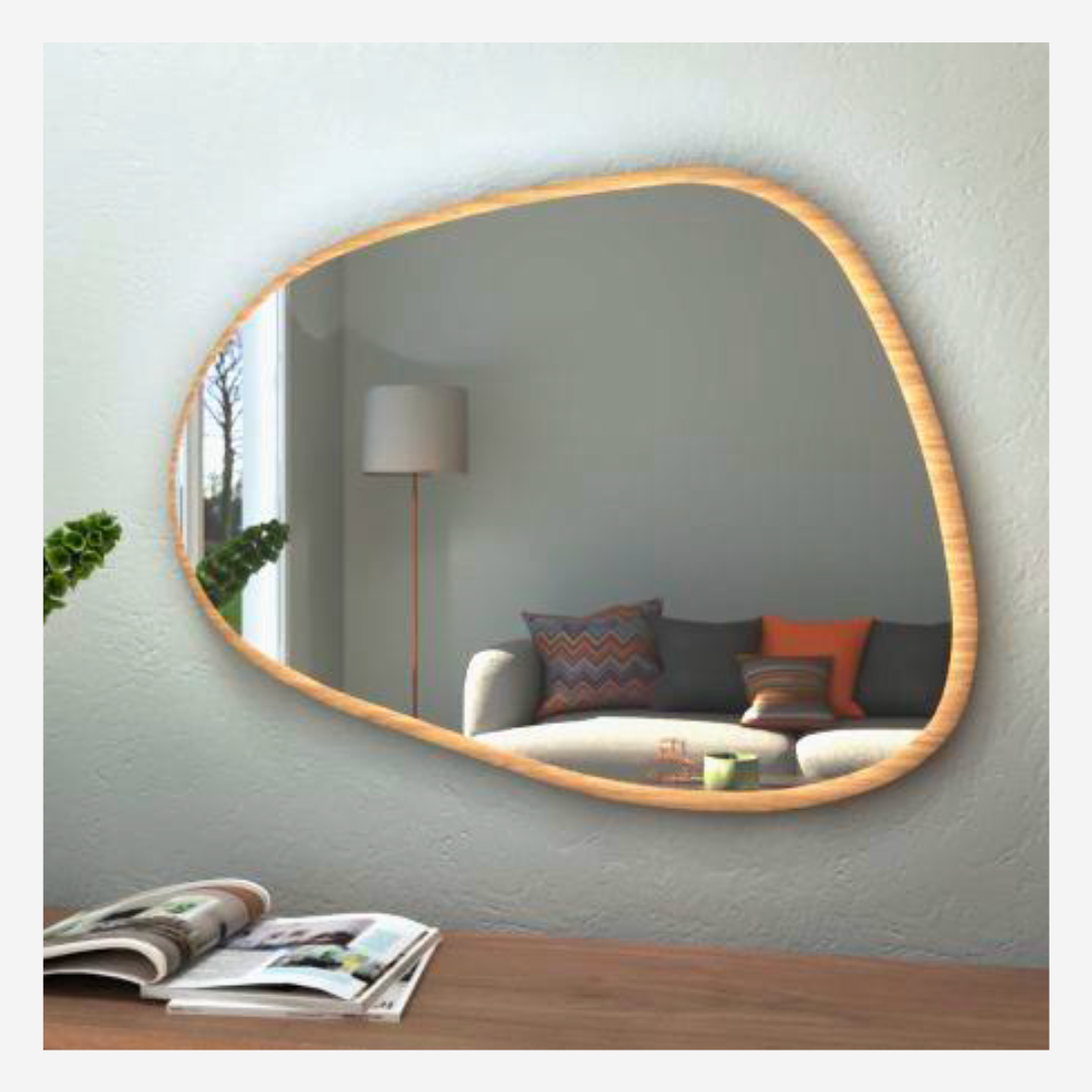 Organic Collection Dam LED Mirror