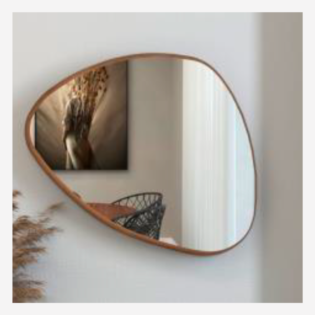 Organic Collection Dam LED Mirror