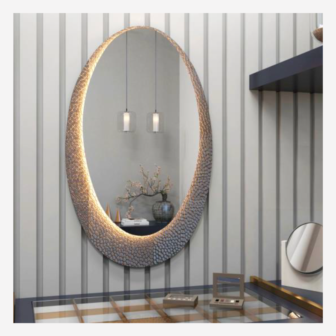 Glass Collection Florida LED Mirror