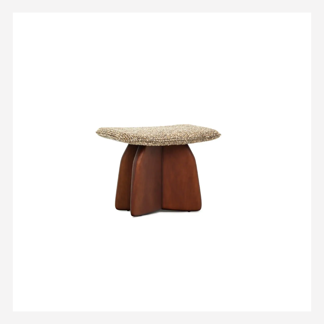 Charmant Ottoman & Side Table