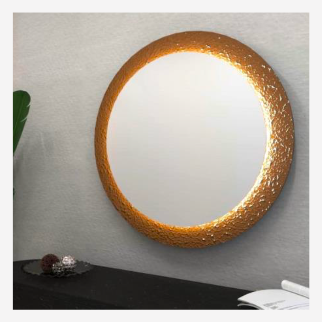 Glass Collection Faith/Love LED Mirror