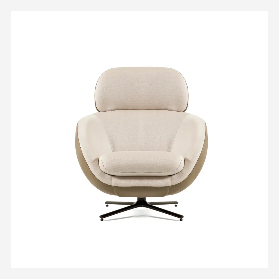 Muntenia Accent Chair & Ottoman