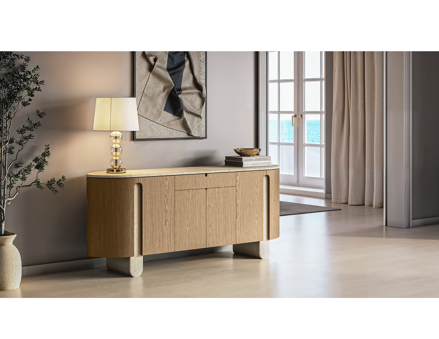 Modena Sideboard & Bar