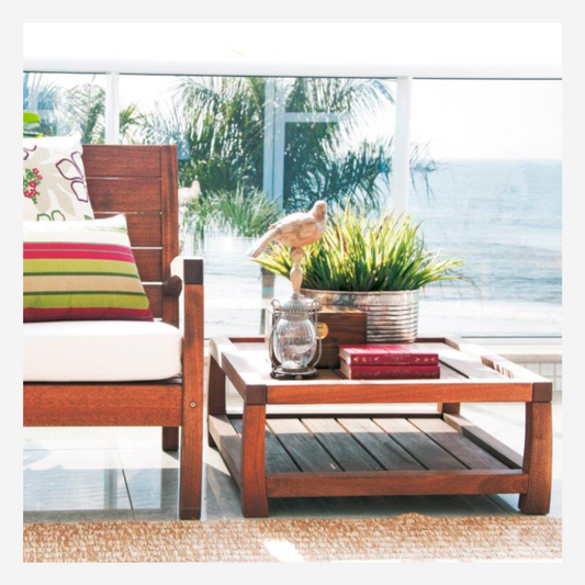 Vila Rica Indoor & Outdoor Puff, Coffee and Side Table