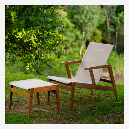 Bali Indoor & Outdoor Accent Chair & Ottoman