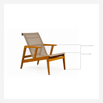 Bali Indoor & Outdoor Accent Chair & Ottoman