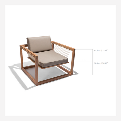 Dorival Indoor & Outdoor Accent Chair
