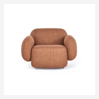 Harper Accent Chair & Ottoman - Luxus Maison